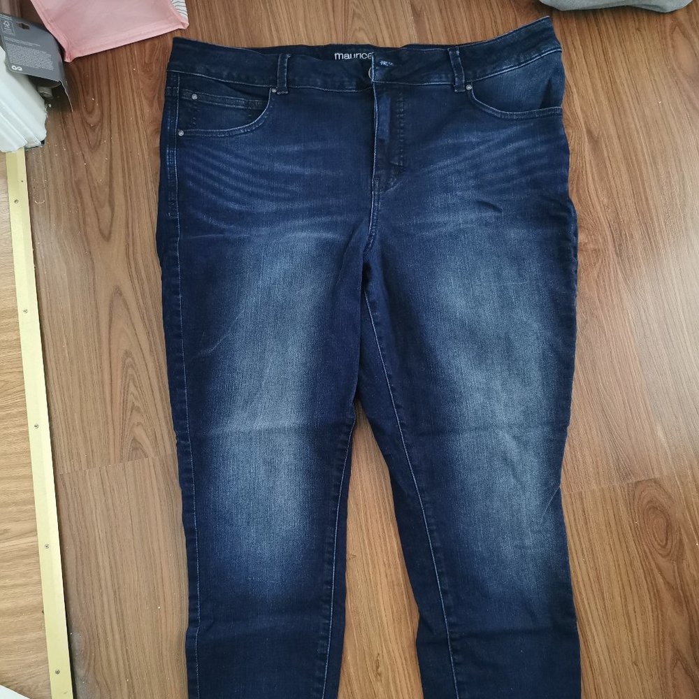 Maurices blue jeans